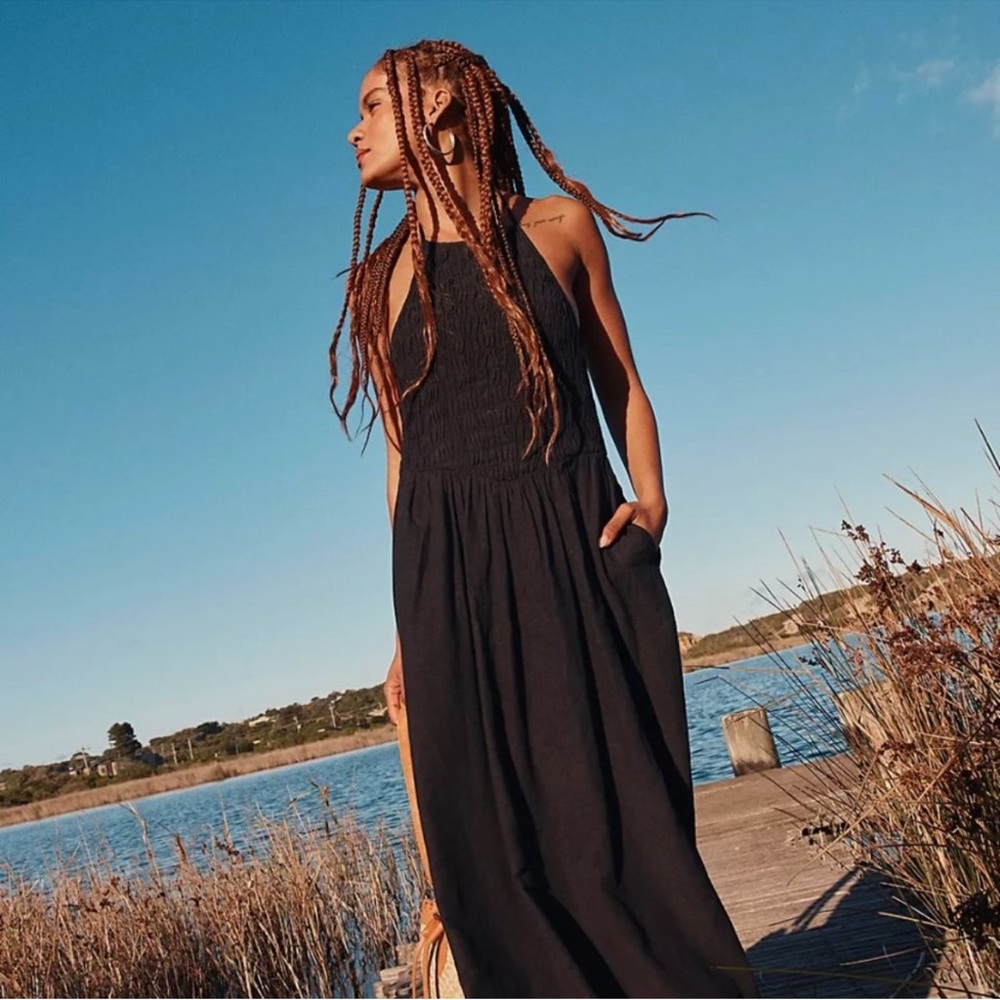 Function & Fringe Edit | Free People Black Maxi Dress